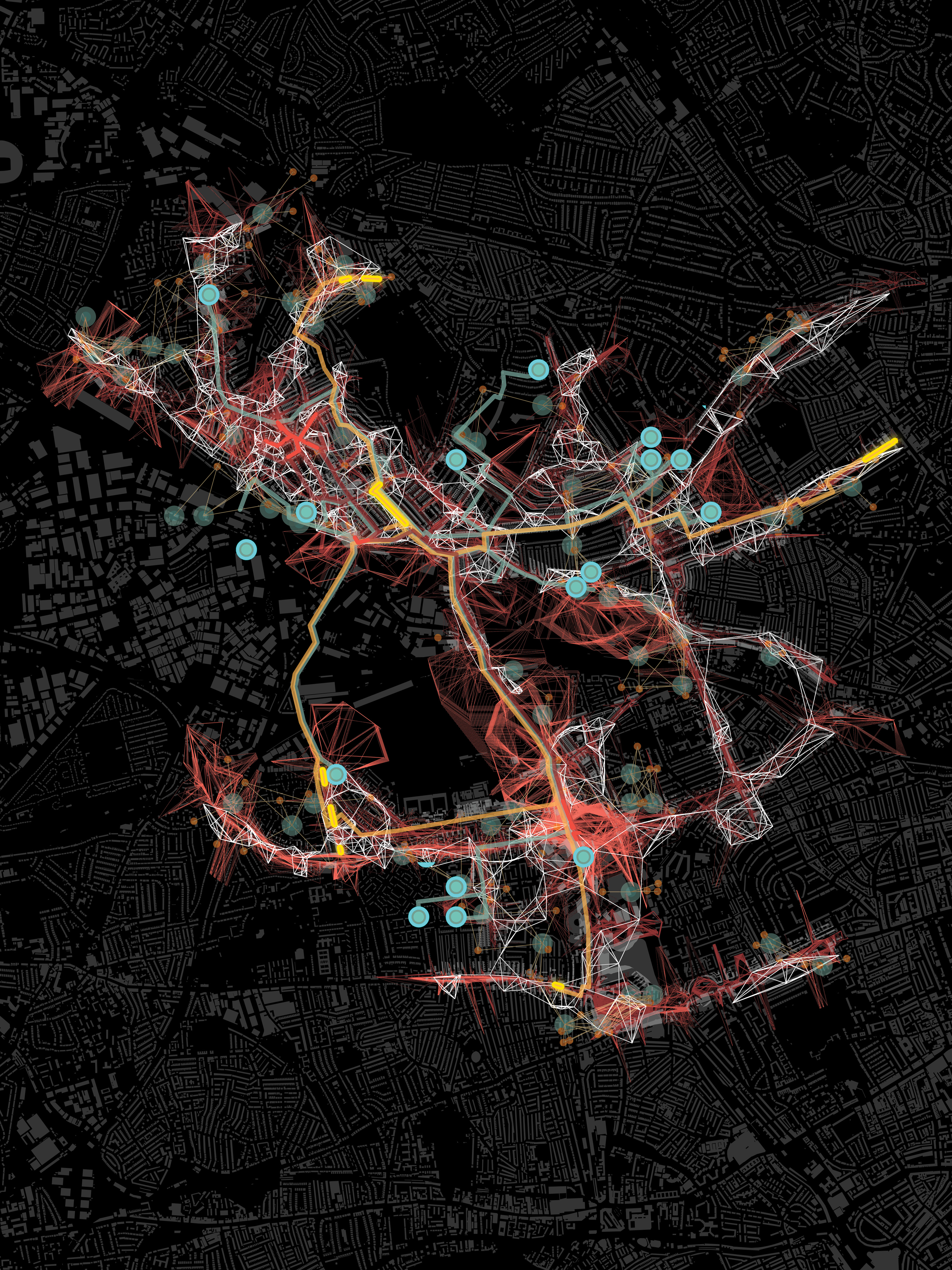 IsoChronic City, the analysed London plan